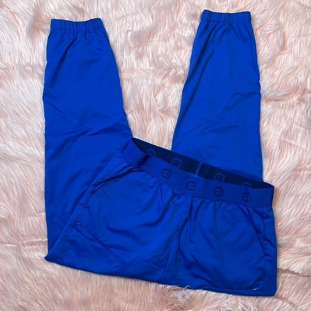 Life Is Good Blue Scrub Pants Size Medium‎